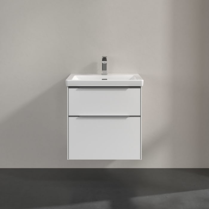 Villeroy & Boch Subway 3.0 Waschtischunterschrank 57,2 cm, 2 Auszüge, ohne LED-Beleuchtung