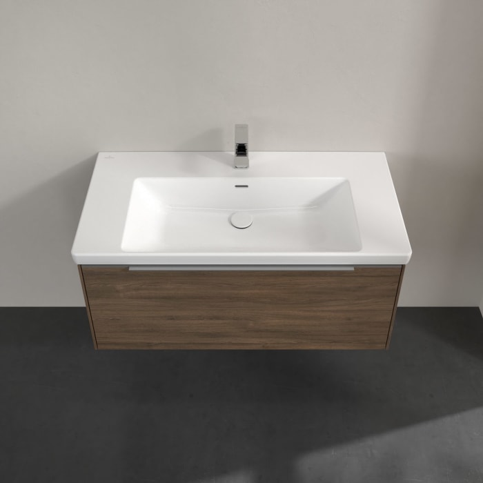 Villeroy & Boch Subway 3.0 Waschtischunterschrank 97,3 cm, 1 Auszug, mit LED-Beleuchtung