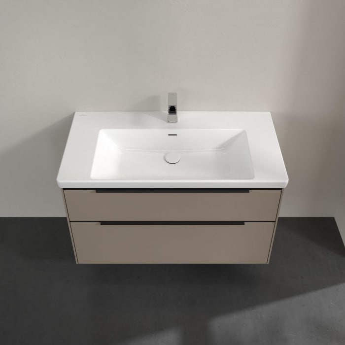 Villeroy & Boch Subway 3.0 Waschtischunterschrank 97,3 cm, 2 Auszüge, ohne LED-Beleuchtung