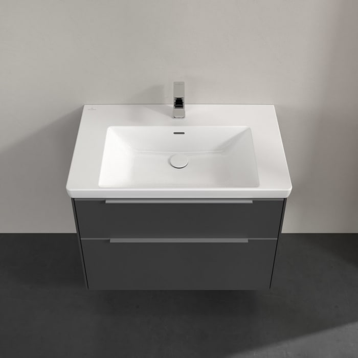 Villeroy & Boch Subway 3.0 Waschtischunterschrank 77,2 cm, 2 Auszüge, ohne LED-Beleuchtung