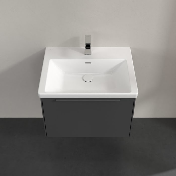 Villeroy & Boch Subway 3.0 Waschtischunterschrank 62,2 cm, 1 Auszug, mit LED-Beleuchtung