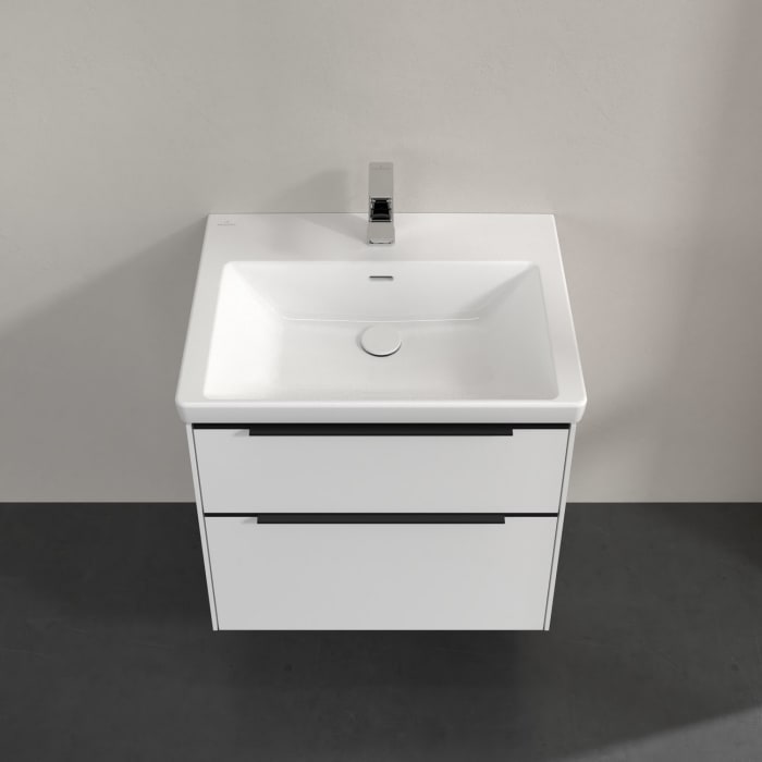 Villeroy & Boch Subway 3.0 Waschtischunterschrank 62,2 cm, 2 Auszüge, ohne LED-Beleuchtung