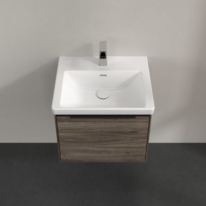 Villeroy & Boch Subway 3.0 Waschtischunterschrank 52,3 cm, 1 Auszug, mit LED-Beleuchtung