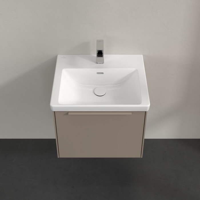 Villeroy & Boch Subway 3.0 Waschtischunterschrank 52,3 cm, 1 Auszug, mit LED-Beleuchtung