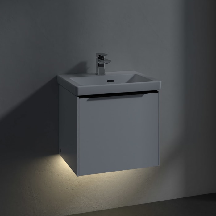 Villeroy & Boch Subway 3.0 Waschtischunterschrank 47,3 cm, 1 Auszug, mit LED-Beleuchtung