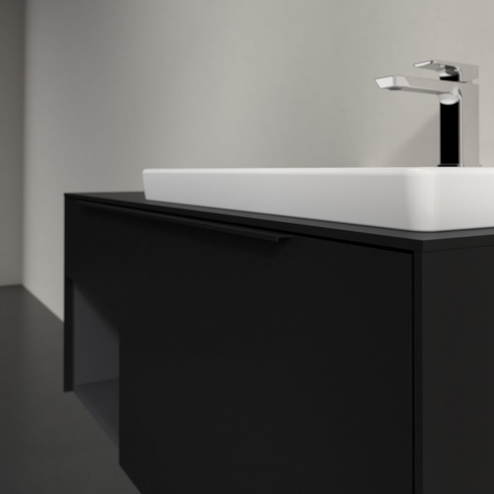 Villeroy & Boch Subway 3.0 Waschtischunterschrank 100,1 cm, 2 Auszüge und Regal links, ohne LED-Beleuchtung