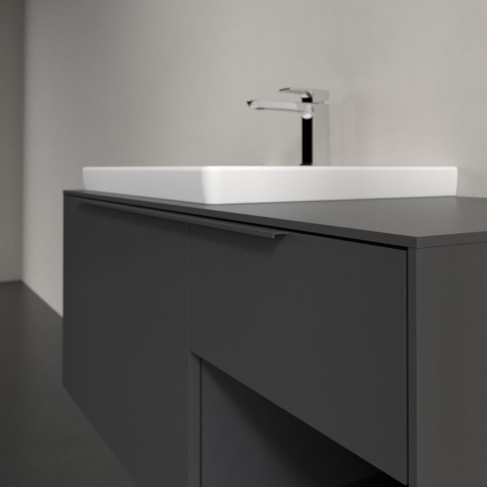 Villeroy & Boch Subway 3.0 Waschtischunterschrank 100,1 cm, 2 Auszüge und Regal rechts, ohne LED-Beleuchtung