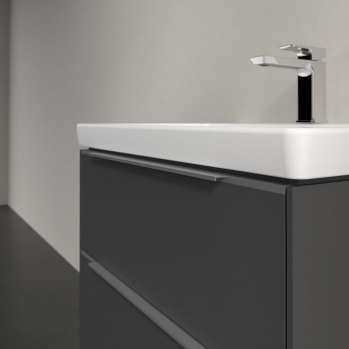 Villeroy & Boch Subway 3.0 Waschtischunterschrank 62,2 cm, 2 Auszüge, mit LED-Beleuchtung