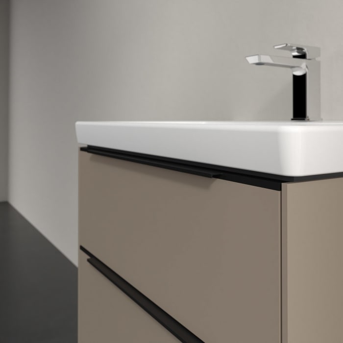 Villeroy & Boch Subway 3.0 Waschtischunterschrank 62,2 cm, 2 Auszüge, mit LED-Beleuchtung