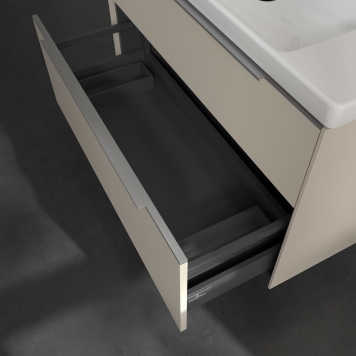 Villeroy & Boch Subway 3.0 Waschtischunterschrank 97,3 cm, 2 Auszüge, ohne LED-Beleuchtung