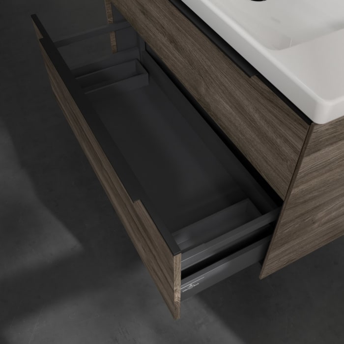 Villeroy & Boch Subway 3.0 Waschtischunterschrank 97,3 cm, 2 Auszüge, ohne LED-Beleuchtung