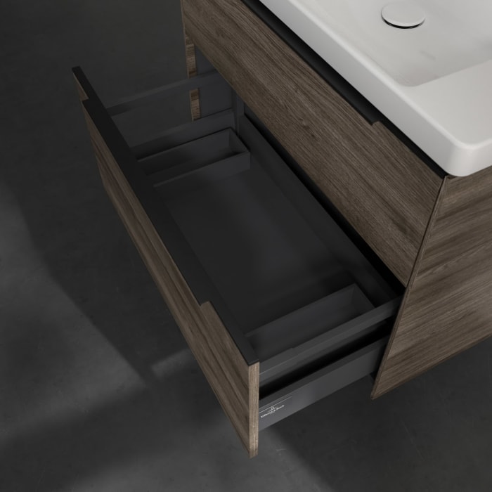 Villeroy & Boch Subway 3.0 Waschtischunterschrank 77,2 cm, 2 Auszüge, ohne LED-Beleuchtung