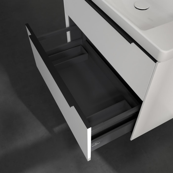 Villeroy & Boch Subway 3.0 Waschtischunterschrank 77,2 cm, 2 Auszüge, ohne LED-Beleuchtung