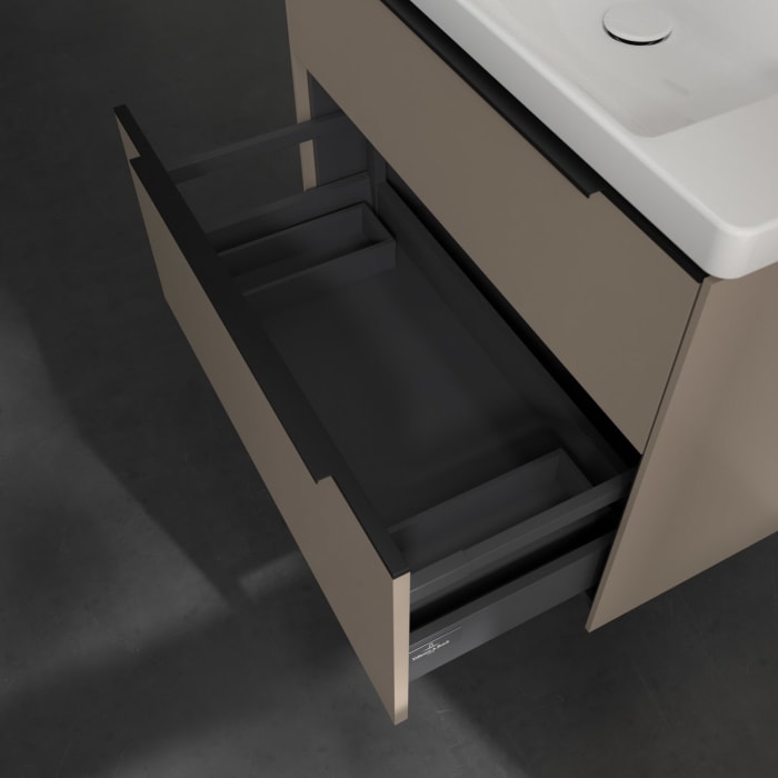 Villeroy & Boch Subway 3.0 Waschtischunterschrank 77,2 cm, 2 Auszüge, ohne LED-Beleuchtung