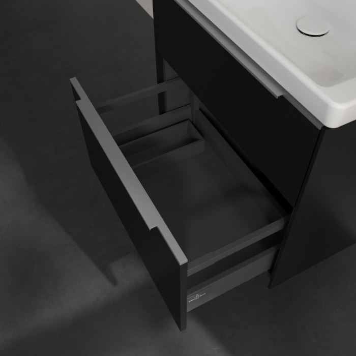 Villeroy & Boch Subway 3.0 Waschtischunterschrank 62,2 cm, 2 Auszüge, ohne LED-Beleuchtung