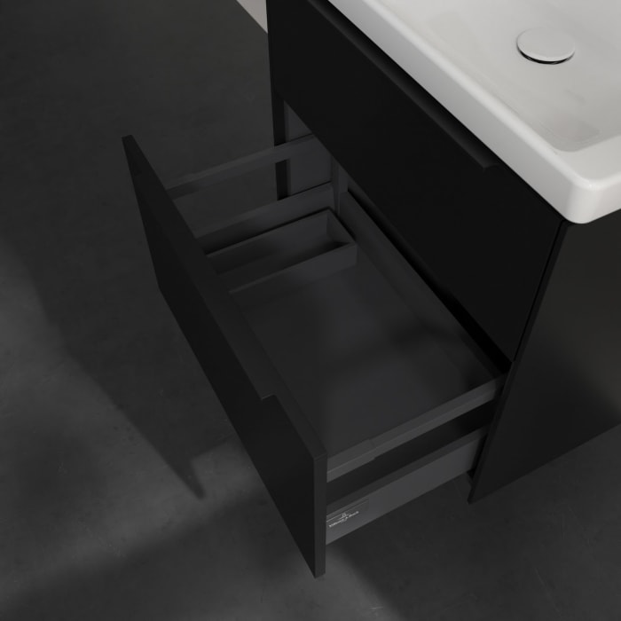 Villeroy & Boch Subway 3.0 Waschtischunterschrank 62,2 cm, 2 Auszüge, ohne LED-Beleuchtung