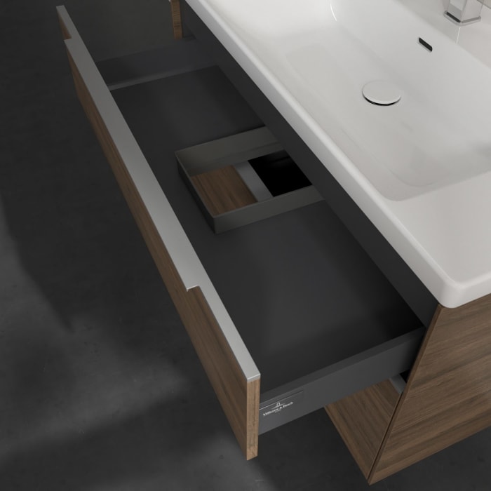 Villeroy & Boch Subway 3.0 Waschtischunterschrank 97,3 cm, 2 Auszüge, ohne LED-Beleuchtung