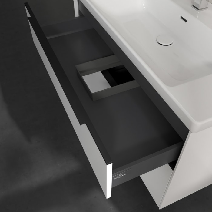 Villeroy & Boch Subway 3.0 Waschtischunterschrank 97,3 cm, 2 Auszüge, ohne LED-Beleuchtung