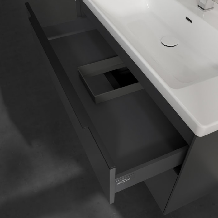 Villeroy & Boch Subway 3.0 Waschtischunterschrank 97,3 cm, 2 Auszüge, ohne LED-Beleuchtung