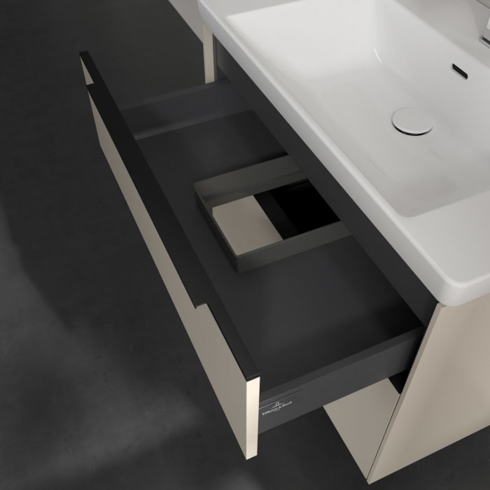 Villeroy & Boch Subway 3.0 Waschtischunterschrank 77,2 cm, 2 Auszüge, ohne LED-Beleuchtung