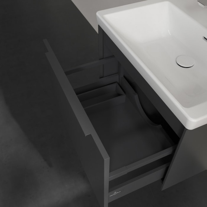 Villeroy & Boch Subway 3.0 Waschtischunterschrank 62,2 cm, 1 Auszug, ohne LED-Beleuchtung