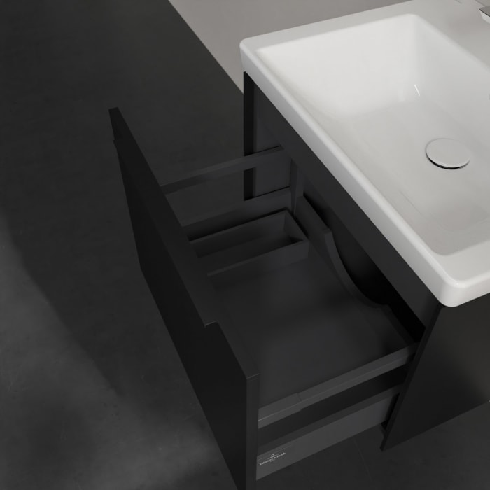 Villeroy & Boch Subway 3.0 Waschtischunterschrank 57,2 cm, 1 Auszug, ohne LED-Beleuchtung