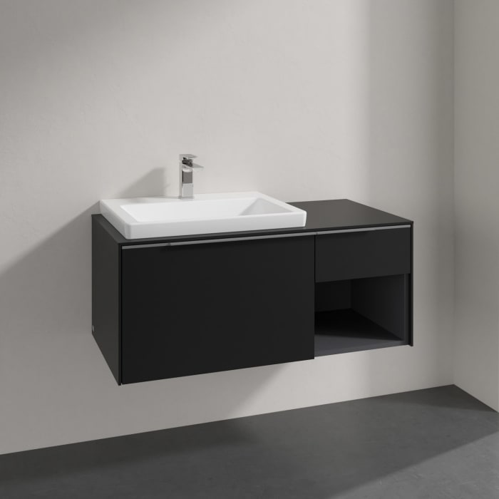 Villeroy & Boch Subway 3.0 Badmöbel-Set 100,1 cm, Waschbecken links