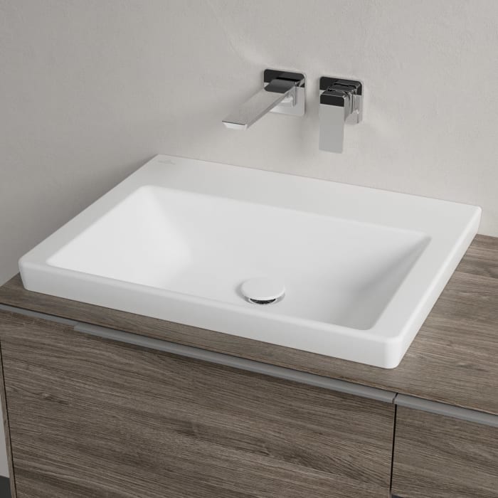 Villeroy & Boch Subway 3.0 Badmöbel-Set 100,1 cm, Waschbecken links mit CeramicPlus