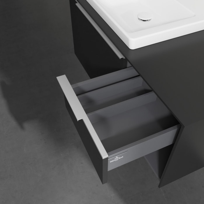 Villeroy & Boch Subway 3.0 Badmöbel-Set 100,1 cm, Waschbecken links