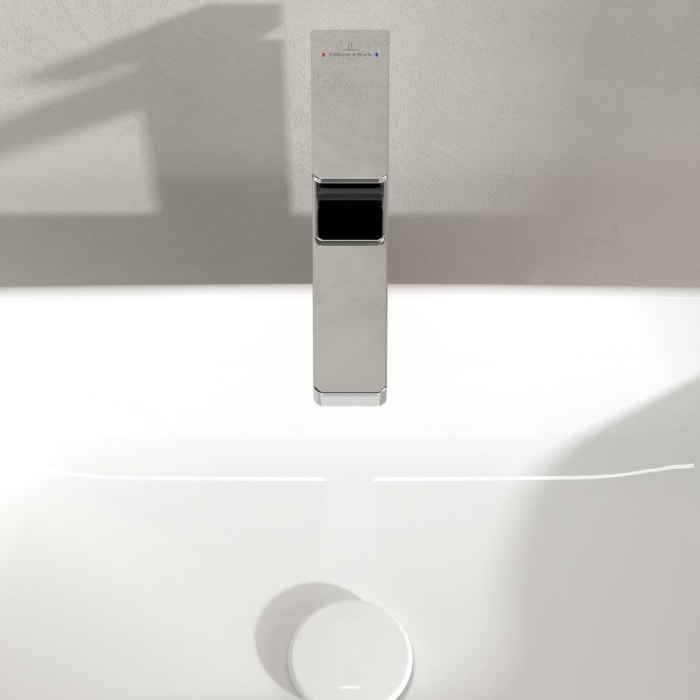 Villeroy & Boch Taro Einhebel-Waschtischarmatur erhöht mit Ablaufgarnitur