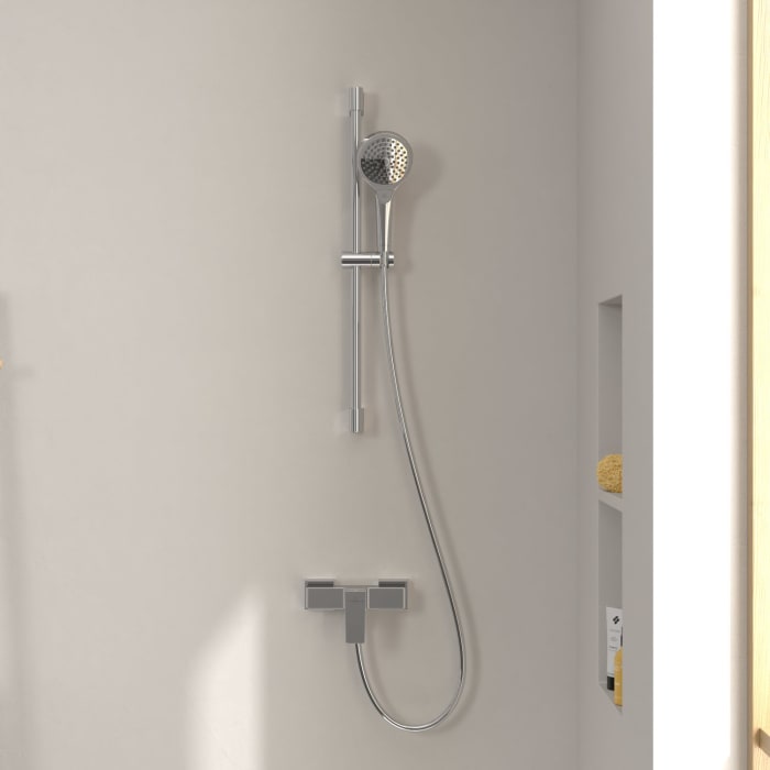 Villeroy & Boch Taro Duschgarnitur 3-teilig für Wandmontage