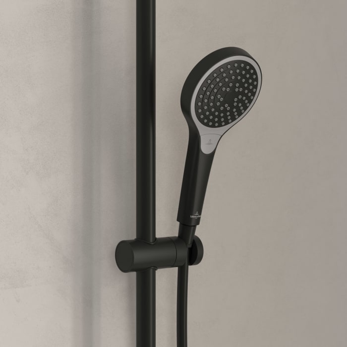 Villeroy & Boch Taro Duschsystem mit Brausestange Kopfbrause und UP-Einhebel-Armatur