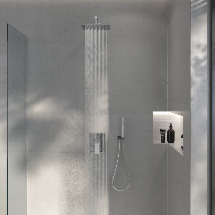 Villeroy & Boch Taro Stabhandbrause rund mit 1 Strahlart