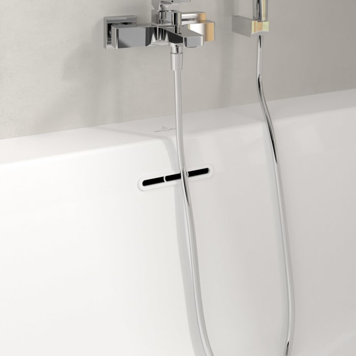 Villeroy & Boch Taro Vorwand-Badewanne 180 x 80 cm für Eckeinbau rechts
