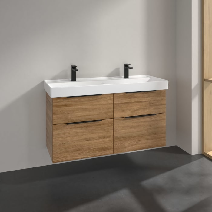 Villeroy & Boch Taro Waschtischunterschrank 115 cm mit 4 Auszügen