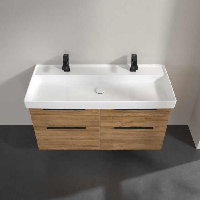 Villeroy & Boch Taro Waschtischunterschrank 115 cm mit 4 Auszügen