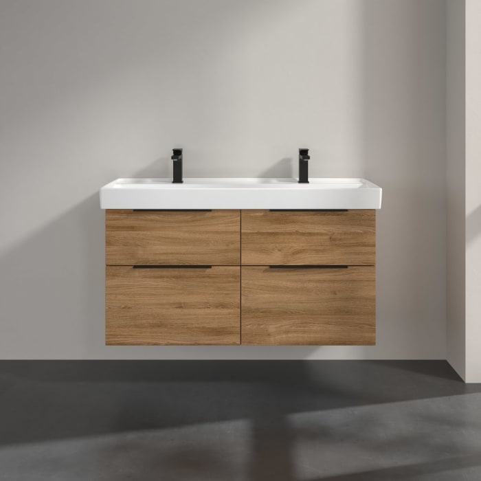 Villeroy & Boch Taro Waschtischunterschrank 115 cm mit 4 Auszügen