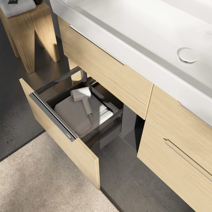 Villeroy & Boch Taro Waschtischunterschrank 115 cm mit 4 Auszügen