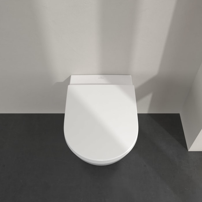Villeroy & Boch Taro WC-Sitz Wrap-Over abnehmbar mit Absenkautomatik