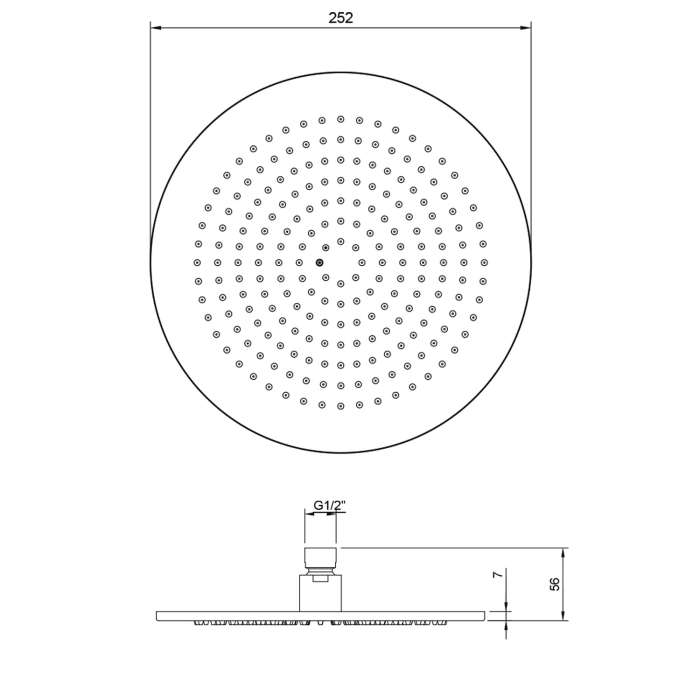 Villeroy & Boch Universal Showers Regenbrause Ø 25,2 cm