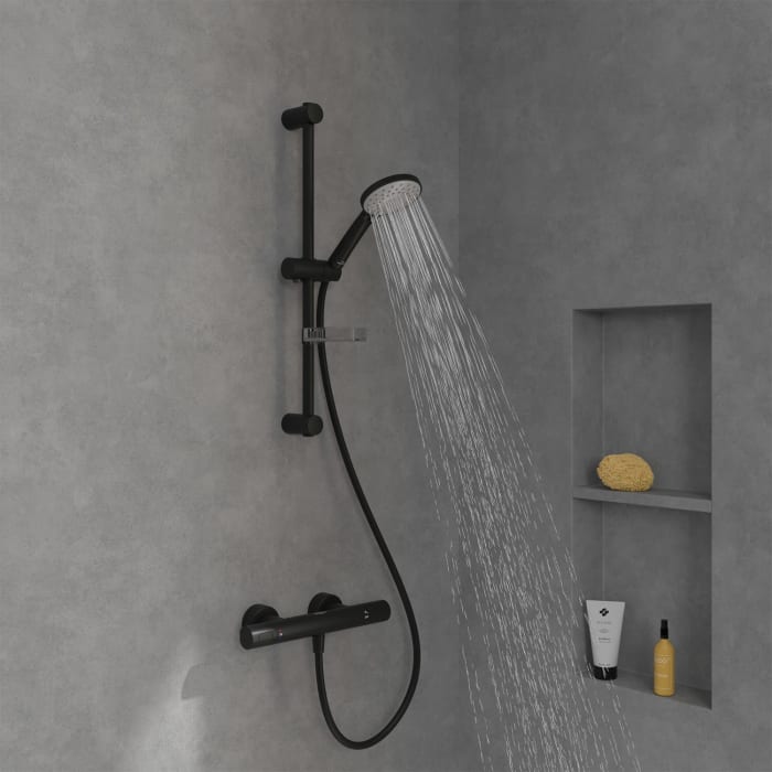Villeroy & Boch Universal Showers Duschgarnitur mit drei Funktionen für Wandmontage