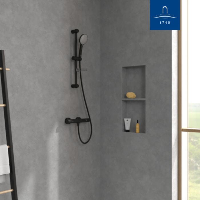 Villeroy & Boch Universal Showers Duschgarnitur mit drei Funktionen für Wandmontage