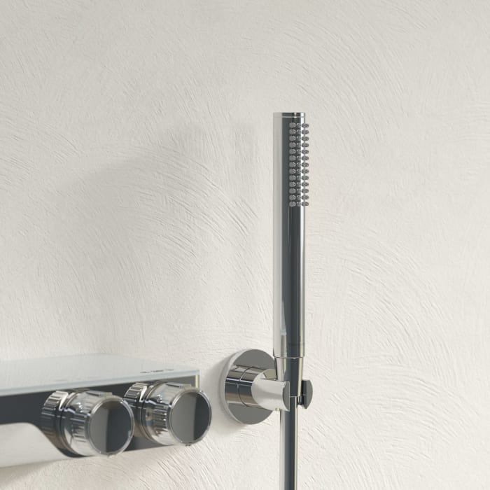 Villeroy & Boch Universal Duschsystem mit Brausethermostat, mit Ablage