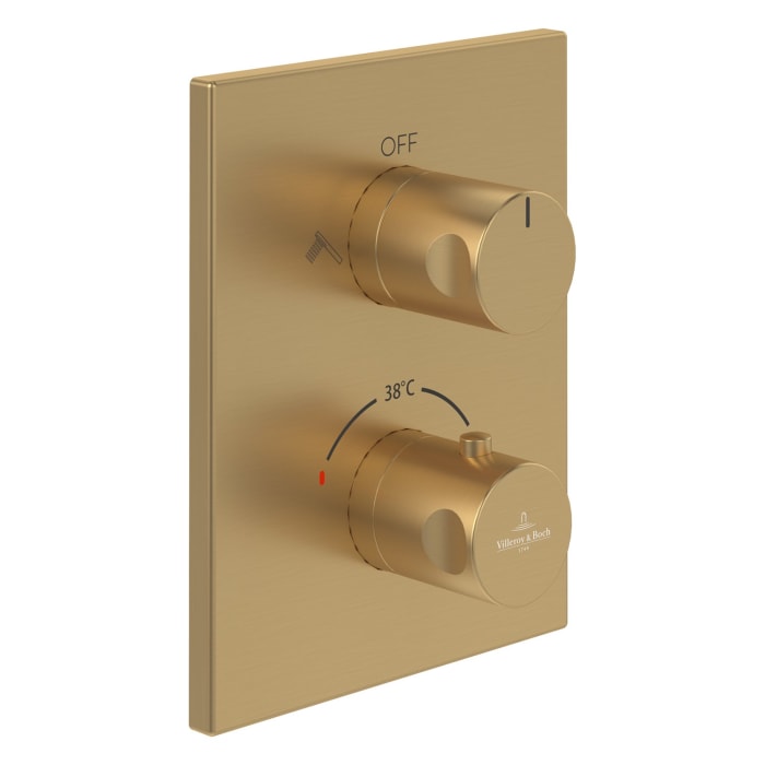 Villeroy & Boch Universal Taps & Fittings Unterputz-Thermostat mit Zweiwege-Mengenregulierung