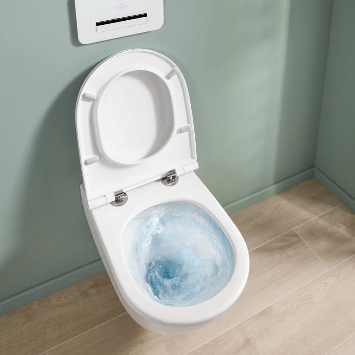 Villeroy & Boch Universo TwistFlush Combi-Pack, wandhängend, mit TwistFlush
