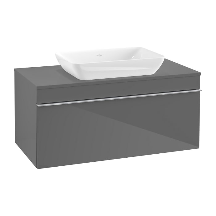 Villeroy & Boch Venticello Waschtischunterschrank 95,7 cm für Aufsatzbecken mittig