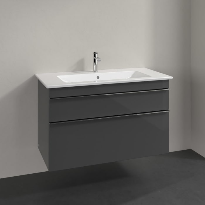Villeroy & Boch Venticello Waschtischunterschrank 95,3 x 59 cm, 2 Auszüge, für Waschbecken mittig