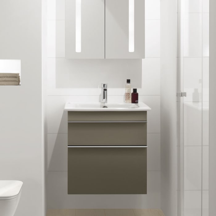 Villeroy & Boch Venticello Waschtisch 60 x 50,5 cm, mit 1 Hahnloch, mit Überlauf