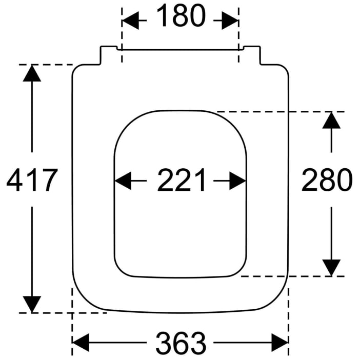 Villeroy & Boch Venticello WC-Sitz mit QuickRelease und SoftClosing