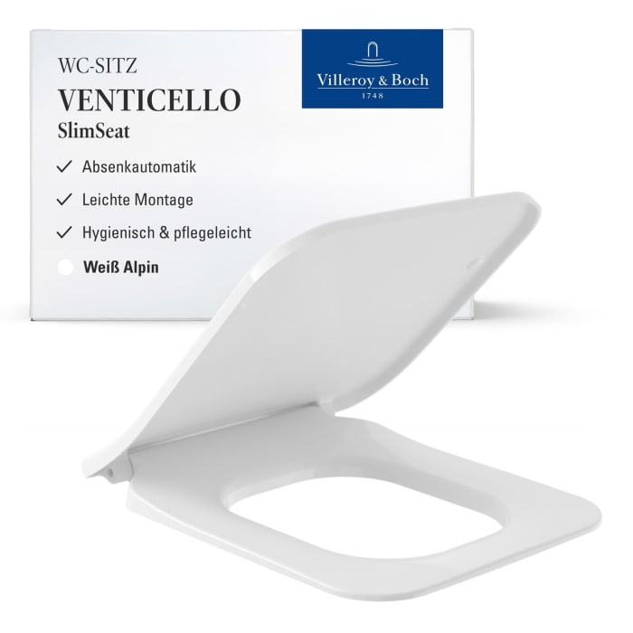 Villeroy & Boch Venticello WC-Sitz SlimSeat